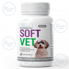 Фітокомплекс PROVET SOFTVET антистресова дія та нормалізації роботи нервової системи для собак 100 таб
