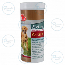 Витамины 8in1 Excel «Calcium» для собак, кальций, 470 шт (для зубов и костей)