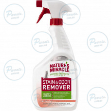 Засіб 8in1 NM Cat Stain&Odor Remover Spray Mel для усунення плям та запахів котів, з ароматом дині, 946 мл