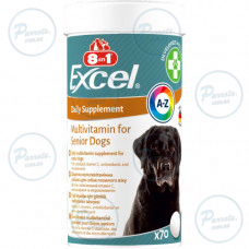Витамины 8in1 Excel Multi Vitamin Senior для пожилых собак, мультивитамин, 70 шт