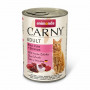 Вологий корм Animonda Carny для дорослих котів, з яловичиною, індичкою та креветками, 400 г
