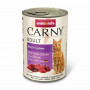 Вологий корм Animonda Carny для дорослих котів, з яловичиною та ягням, 400 г