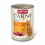 Вологий корм Animonda Carny для дорослих котів, з яловичиною та куркою, 400 г
