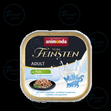 Корм вологий для котів Animonda Vom Feinsten Adult with turkey in yogurt sauce sauce з індичкою у соусі з йогурту, 100 г