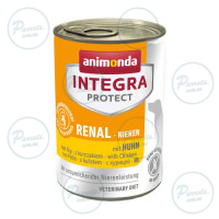 Корм ветеринарний вологий Integra Protect Renal with Chicken моно курка для собак при хворобах нирок 400г