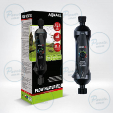 Обогреватель Aquael для аквариума Flow Heater проточный с системой регулировки One Touch 500 Вт.