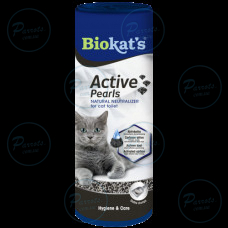Дезодорант для котячого туалету Biokat's Active Pearls з активованим вугіллям 700 мл