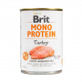 Вологий корм Brit Mono Protein Turkey для собак, з індичкою, 400 г