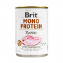 Вологий корм Brit Mono Protein Rabbit для собак, з кроликом, 400 г