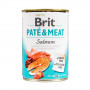 Влажный корм Brit Care Pate & Meat для собак, с лососем, 400 г