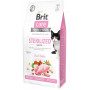 Сухой корм Brit Care Cat GF Sterilized Sensitive для стерилизованных кошек с чувствительным пищеварением, с кроликом, 7 кг