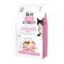 Сухой корм Brit Care Cat GF Sterilized Sensitive для стерилизованных кошек с чувствительным пищеварением, с кроликом, 2 кг