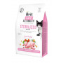 Сухой корм Brit Care Cat GF Sterilized Sensitive для стерилизованных кошек с чувствительным пищеварением, с кроликом, 400 г