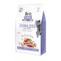 Сухой корм Brit Care Cat GF Sterilized Weight Control для стерилизованных кошек с избыточным весом, утка и индейка, 400 г