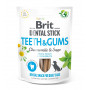 Лакомства для собак Brit Dental Stick Teeth & Gums здоровые десна и зубы, ромашка и шалфей, 7 шт, 251 г