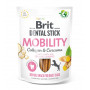 Ласощі для собак Brit Dental Stick Mobility для мобільності суглобів, колаген та куркума, 7 шт, 251 г
