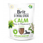 Лакомства для собак Brit Dental Stick Calm успокаивающее, конопля и пустырник, 7 шт, 251 г