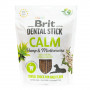 Лакомства для собак Brit Dental Stick Calm успокаивающее, конопля и пустырник, 7 шт, 251 г