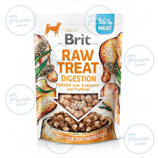 Ласощі для собак Brit Raw Treat freeze-dried Digestion для травлення, курка, 40 г