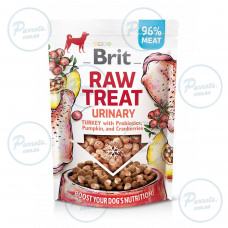 Ласощі для собак Brit Raw Treat freeze-dried Urinary для профілактики сечокам'яної хвороби, індичка, 40 г