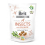 Ласощі для собак Brit Care Dog Crunchy Cracker Insects для чутливого травлення, комахи, лосось і чебрець, 200 г