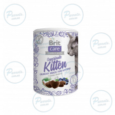 Ласощі для кошенят Brit Care Cat Snack Superfruits Kitten, курка 100 г