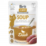 Корм вологий "Суп для котів Brit Care Soup with Duck з качкою", 75 г