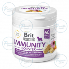 Вітаміни для собак Brit Vitamins Immunity Booster 120 g для імунітету 60 таблеток