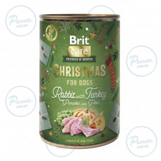 Корм вологий Brit Mono Protein Christmas Rabbit для собак різдвяна вечеря кролик 400 г Корм вологий Brit Mono Protein Christmas Rabbit для собак різдвяна вечеря кролик 400 г