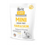 Сухий корм Brit Care GF Mini Hair & Skin для собак мініатюрних порід, для шкіри та шерсті, з лососем та оселедцем, 400 г