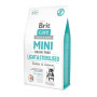 Сухий корм Brit Care GF Mini Light & Sterilised для дорослих собак дрібних порід із зайвою вагою або стерилізованих, з кроликом та лососем, 2 кг