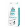 Сухий корм Brit Care GF Mini Light & Sterilised для дорослих собак дрібних порід із зайвою вагою або стерилізованих, з кроликом та лососем, 7 кг