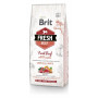 Сухий корм Brit Fresh для цуценят та молодих собак великих порід, з яловичиною та гарбузом, 12 кг