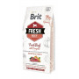 Сухий корм Brit Fresh для цуценят та молодих собак великих порід, з яловичиною та гарбузом, 2,5 кг