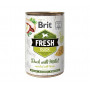 Консервований корм Brit Fresh Duck/Millet для собак, з качкою та пшоном, 400 г