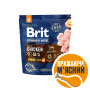 Сухой корм Brit Premium Dog Junior M для щенков и юниоров средних пород, с курицей, 1 кг