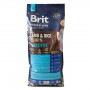 Сухий корм Brit Premium Dog Sensitive Lamb для собак з чутливим травленням, з ягням, 15 кг