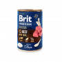 Вологий корм Brit Premium by Nature для собак, яловичина з тельбухами, 400 г