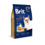 Сухий корм Brit Premium Cat by Nature Adult Salmon для котів, з лососем, 8 кг