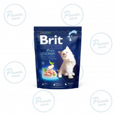 Сухой корм Brit Premium Cat by Nature Kitten для котят, с курицей, 300 г