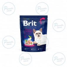 Сухой корм Brit Premium Cat by Nature Sterilised для стерилизованных кошек, с курицей, 300 г