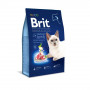 Сухий корм Brit Premium Cat by Nature Sterilized Lamb для стерилізованих котів, з ягням, 8 кг