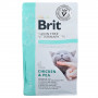 Сухий корм Brit GF VetDiet Cat Struvite для котів, при сечокам'яній хворобі, з куркою та горохом, 2 кг