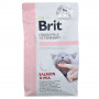 Сухой корм Brit GF VetDiet Cat Hypoallergenic для кошек, с пищевой аллергией и непереносимостью, с лососем и горохом, 2 кг