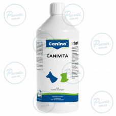 Вітамінізований тонік Canina Canivita для котів та собак, зі швидким ефектом, універсальний, 1 л