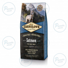 Сухий корм Carnilove Salmon для дорослих собак всіх порід, лосось, 12 кг