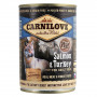 Влажный корм Carnilove Salmon & Turkey для собак, лосось и индейка, 400 г