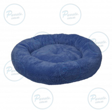 Лежак Dubex Simit Series для животных, антиаллергенный, плюшевый, 52х9 см (голубой)