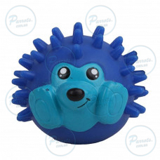 Игрушка Eastland Ёжик для собак, голубой, 8х7х7.5 см (винил)