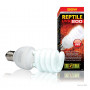 Лампа тераріумна Exo Terra Reptile для пустельних рептилій, ультрафіолетова, люмінесцентна, 26 W, E27